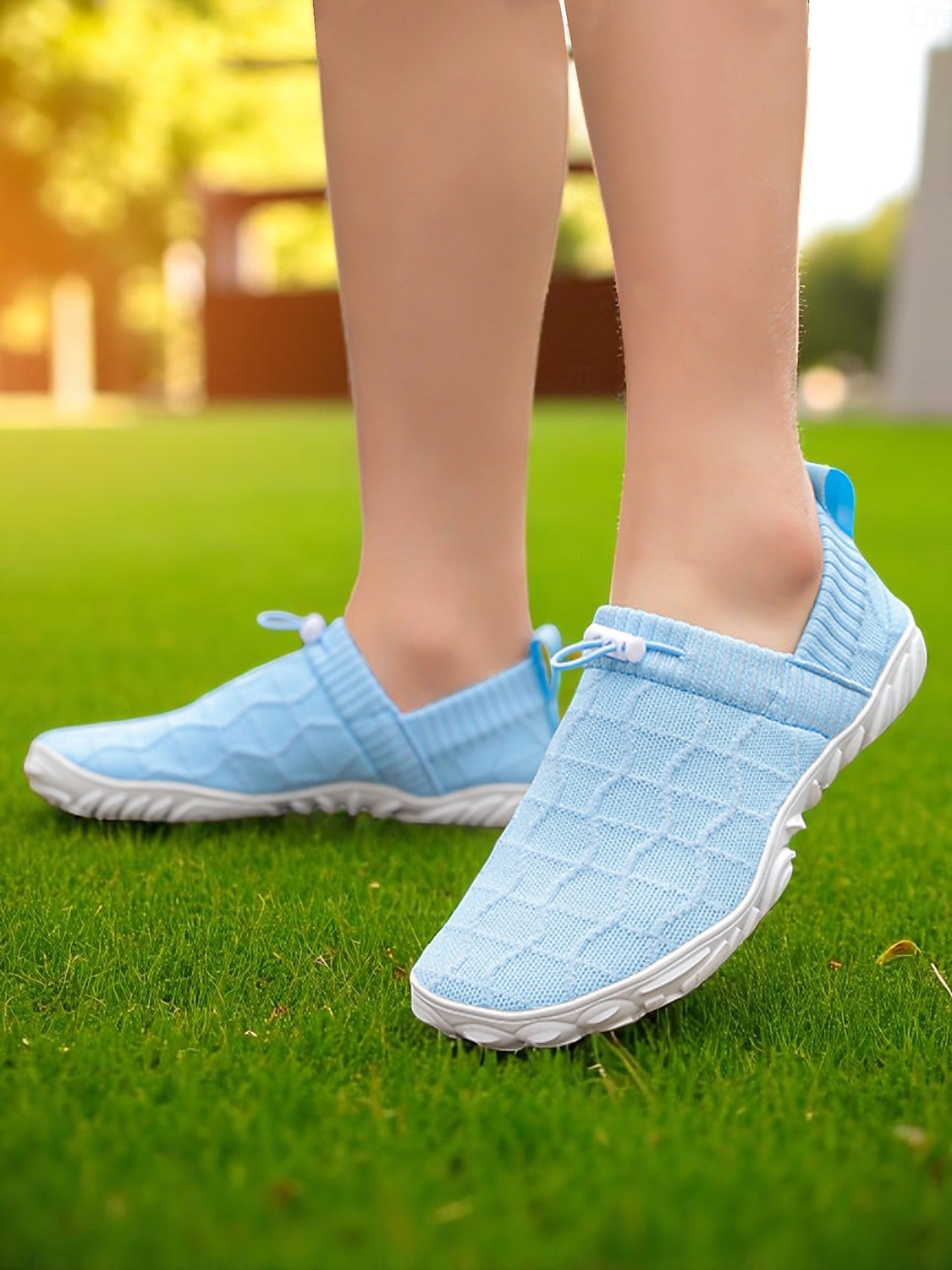 Dámské flyknit nazouvací tenisky – prodyšné a lehké barefoot boty na běh, venkovní procházky a každodenní aktivity 2025 - $32.99 –P8