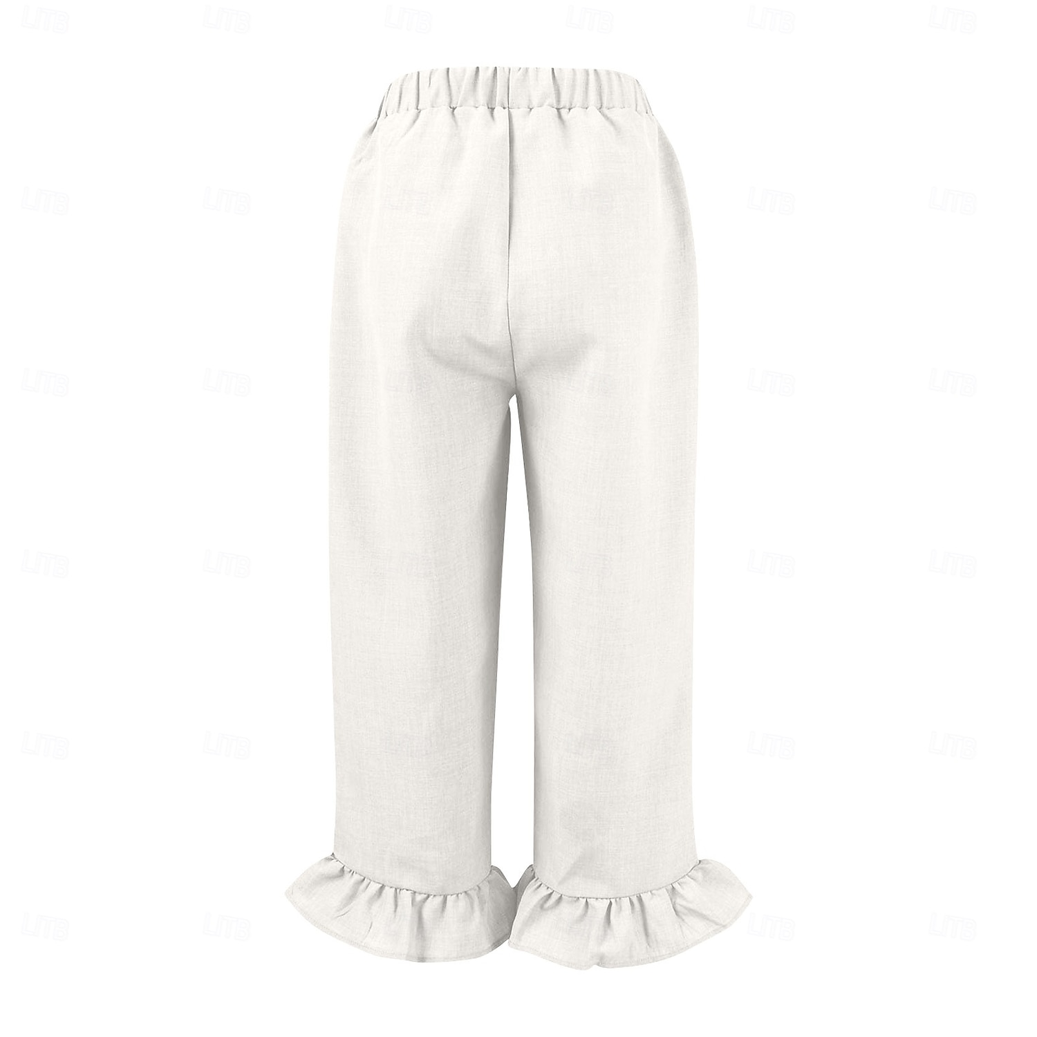 Dam EU / US-storlek caprishorts Mode Ledigt Kapris Naturlig Solid färg Plisserad Ficka Trendig Mateial som andas Bekväm Sport Microelastisk Ledigt Dagliga kläder Vin Svart Vit Grön Vår, Höst, Vinter 2025 - $20.99 –P13