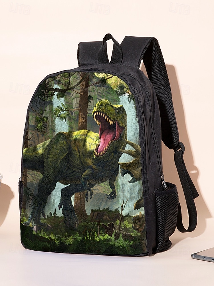 3 darabos dinoszaurusz hátizsák szett gyerekeknek – t-rex mintás iskolatáska uzsonnástáskával és tolltartóval, tartós, könnyű könyvtáska fiúknak és lányoknak, ideális iskolába, utazáshoz és születésnapi ajándékokhoz (Vincent Hie) 2026 - $32.99 –P3