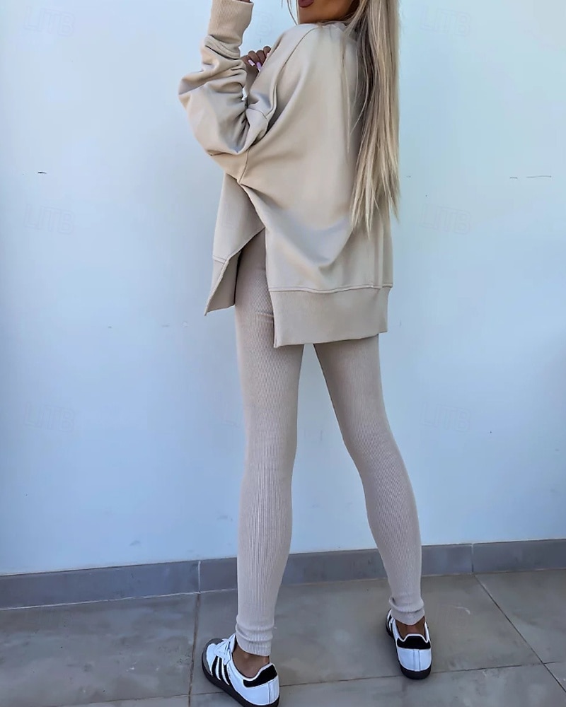 Damskie Dres Getry Bluza z kapturem Koronka Kieszeń na zamek Solidne kolory Zestawy odzież Jesień Magenta Czarny Siłownia Athleisure Bieganie Keep Warm Odporność na wiatr Długi rękaw Sport Odzie 2026 - $31.99 –P3