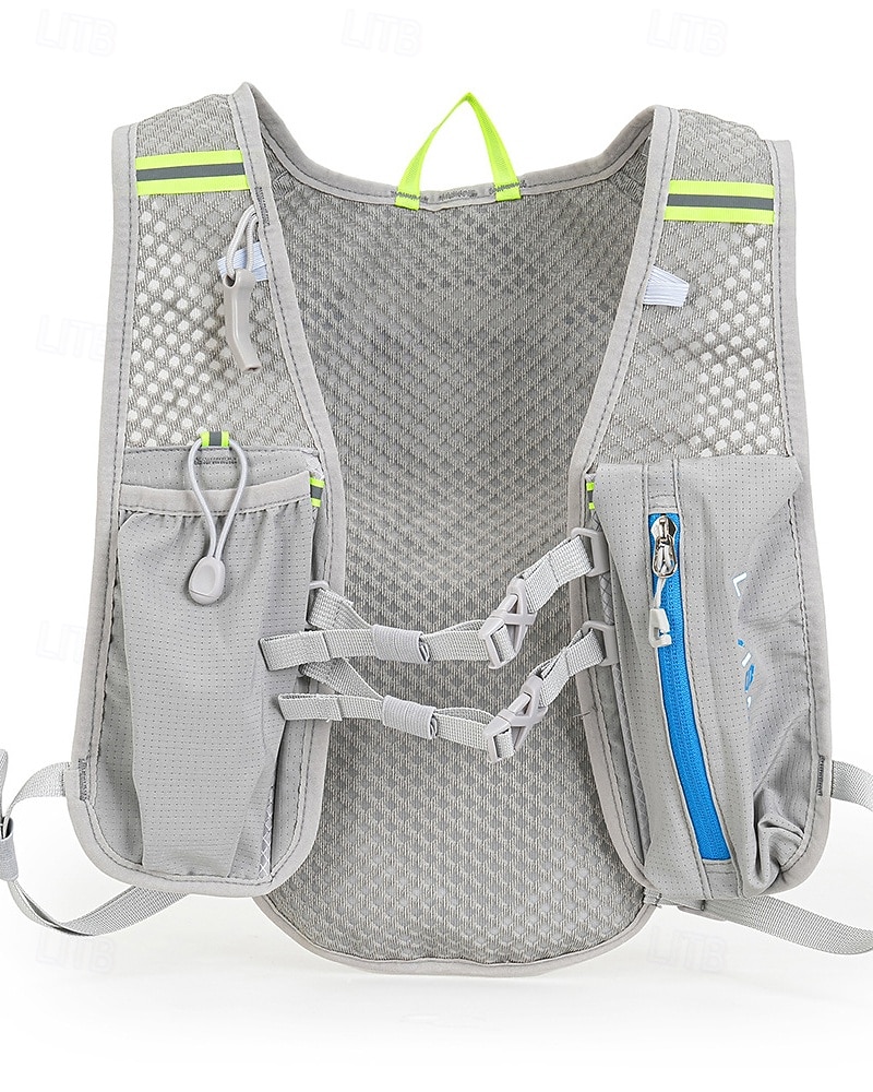 Laufweste Wasserpaket Trinkweste Armwärmer Reflektierend Wasserdicht Schnelltrocknend Polyester für Marathon Wandern Joggen 2025 - $16.79 –P10