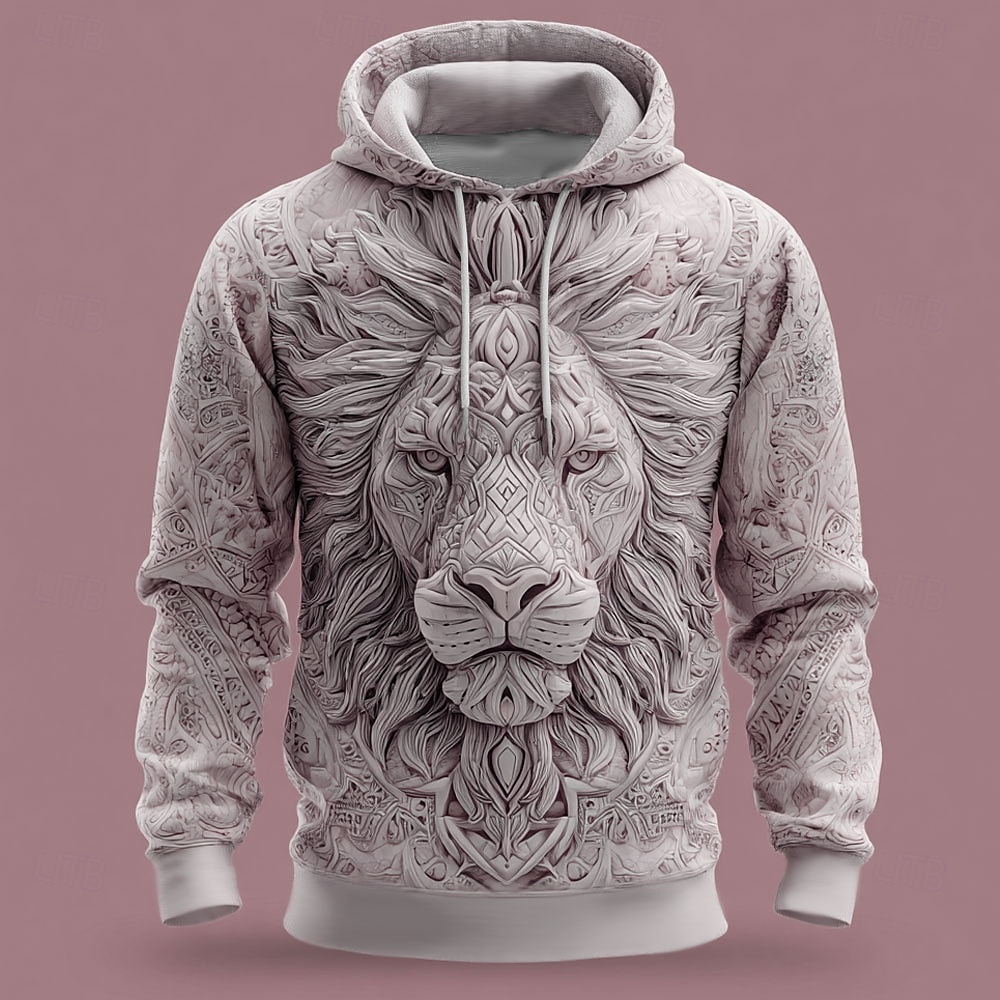 Homme 3D Sweats à capuche Sweatshirt Vêtements d'extérieur Sweat à capuche Col ras du cou Frais Impression 3D Club Vêtements de rue Jaune Rose Claire Cordon de serrage 3D Automne Hiver Designer de 2025 ? $19523.79 –P4