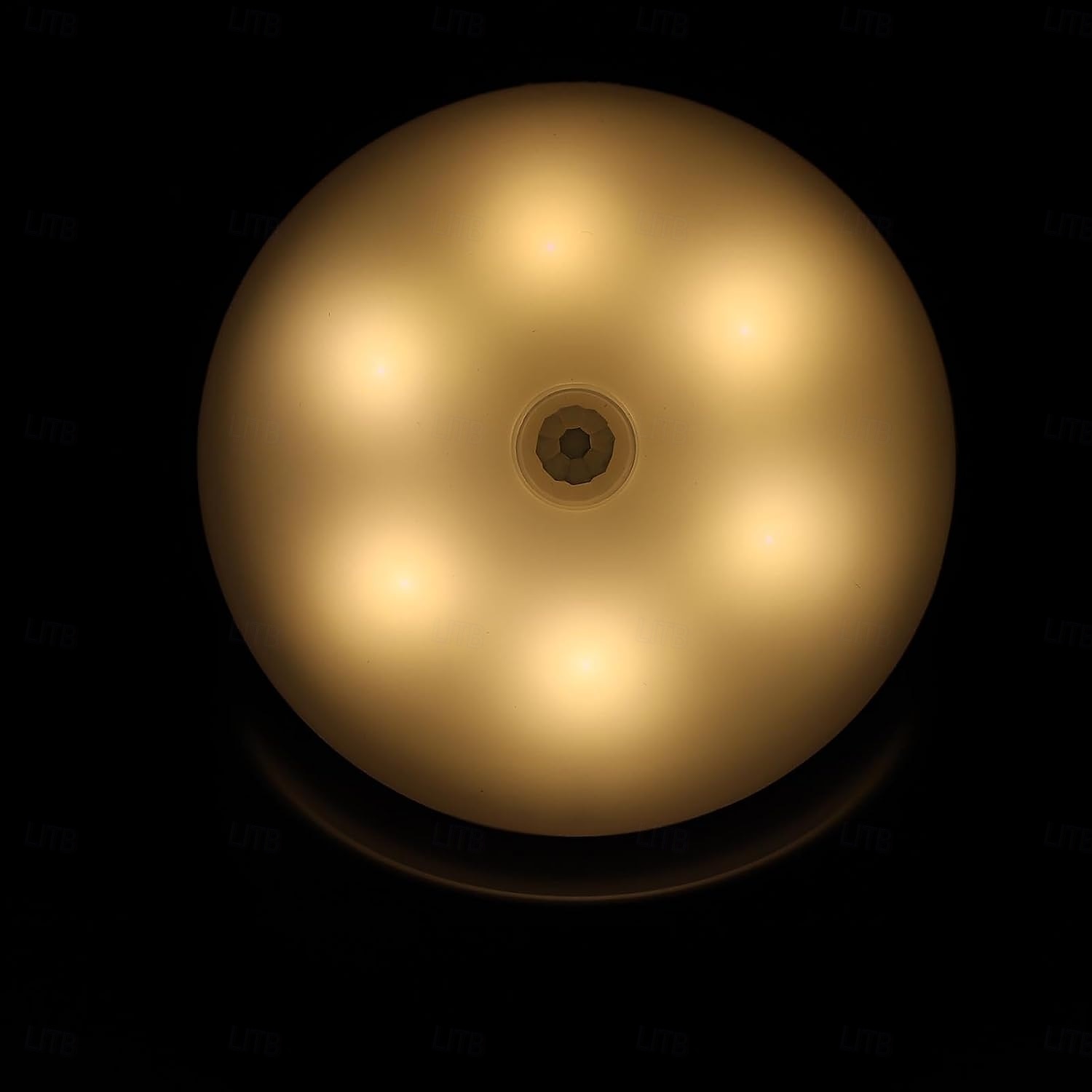 Luz nocturna con sensor de movimiento LED, lámpara de pared de inducción recargable con rotación de 360 grados, lámpara de pared LED para escalera, armario, pasillo, dormitorio 2025 - $16.49 –P3