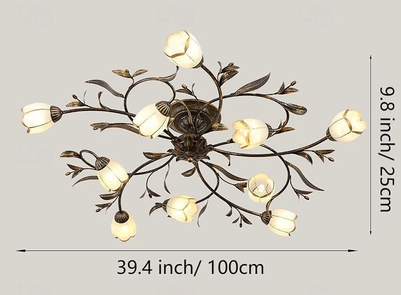 luminária de teto LED branco quente luminária de mesa de cabeceira para salas de estar quartos escritórios de 2026 por $220.19 –P11