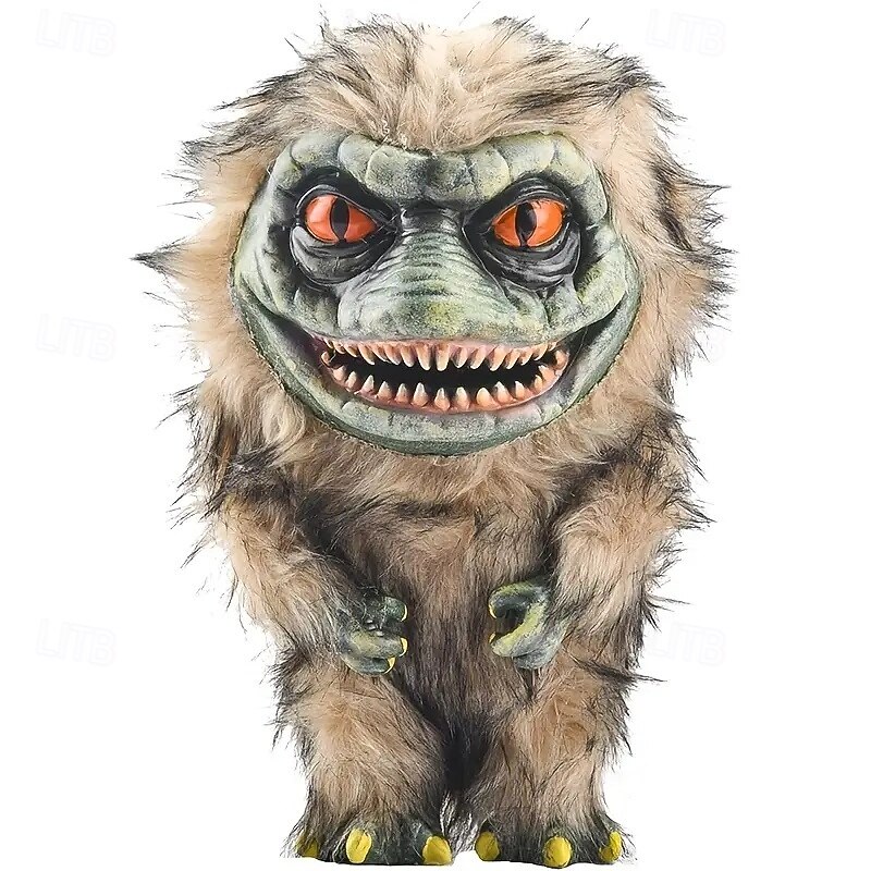 accessoire en peluche de monstre extraterrestre unique - créature spatiale faite à la main, objets de collection parfaits pour Halloween et la décoration intérieure, résine douce et tissu, cadeau de 2025 ? $51.99 –P5