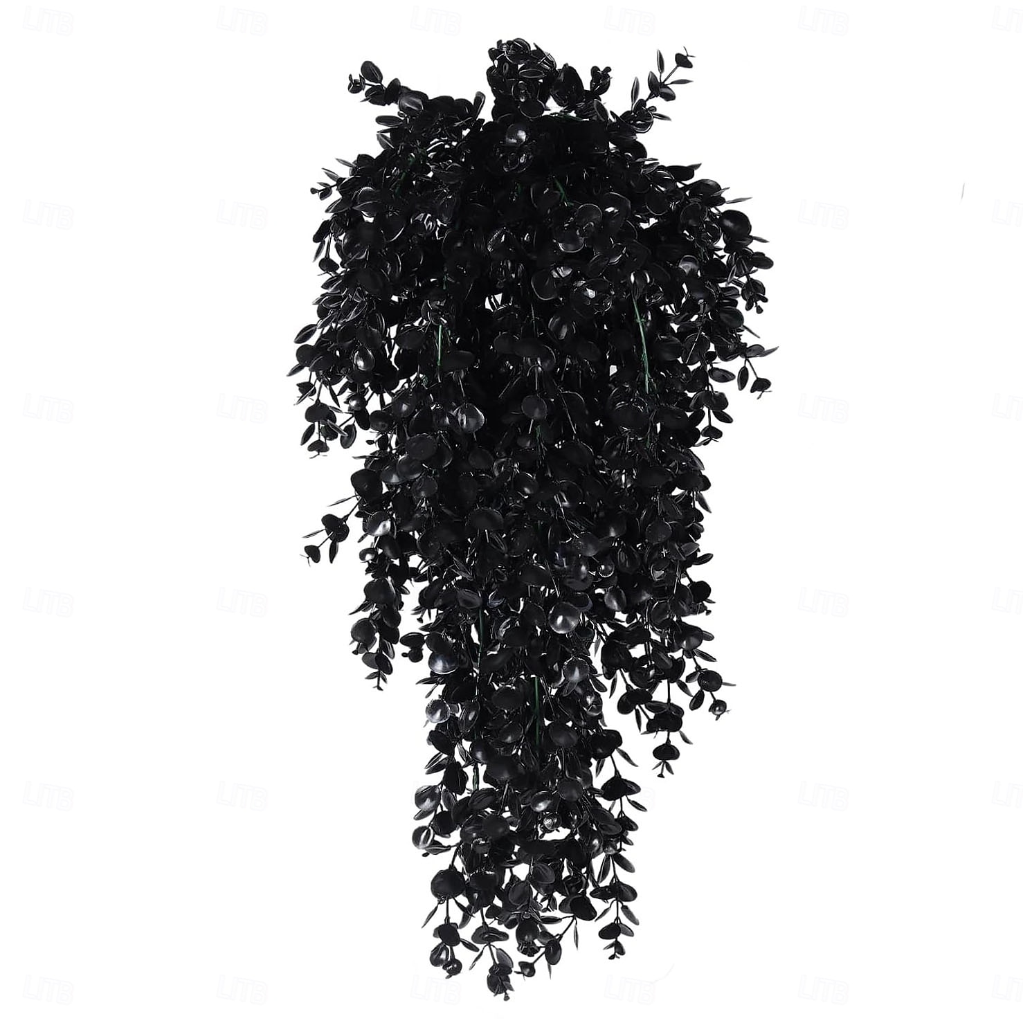 2/4 mazzi di piante artificiali di Halloween, foglie di eucalipto finte, finte piante verdi in plastica per esterni, per pareti, casa, stanza, patio, interni, mensole, ufficio, decorazioni del 2025 a $9.49 –P8