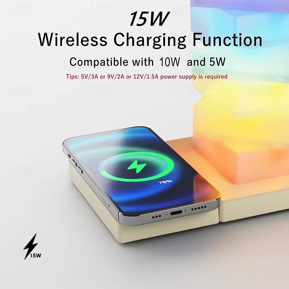 LED Desk lamp with wireless charger and dimmable touch control lamp for bedroom and office lamp 2025 - $87.99 –P9