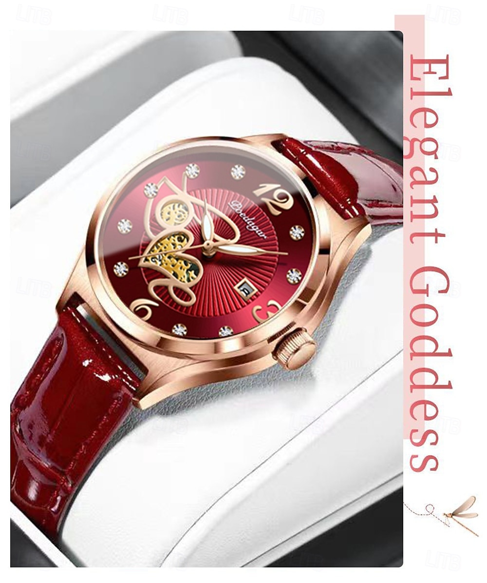 Mother's Day Gift for Women Watch Rose Gold Stainless Steel Mesh Japan Quartz Movement Simple Waterproof Luminous Ladies watch 2026 - $28.99 –P12