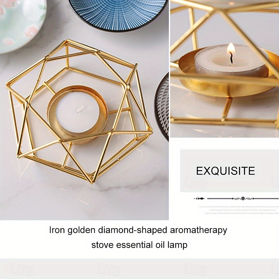 1 set keramische theelichthouder - geurige etherische olie diffuser aroma-rijke kaars olie warmer zachte theelicht wax smelt warmer - uniek vogelnest ontwerp duurzame metalen constructie perfect f 2025 - $18.49 –P8