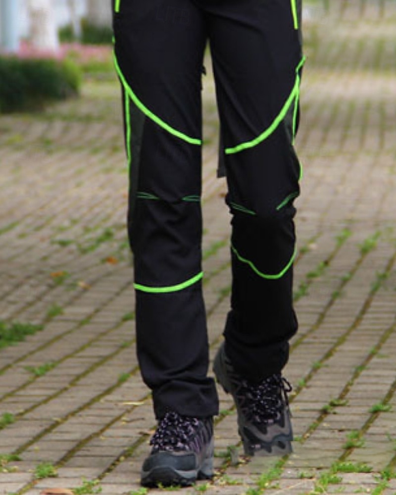 Муж. Штаны для туризма и прогулок походные брюки Пэчворк Осень На открытом воздухе Стандартный Водонепроницаемость Быстровысыхающий Легкость Эластичный Нижняя часть Эластичная талия Карман на молнии 2026 - $25.99 –P7