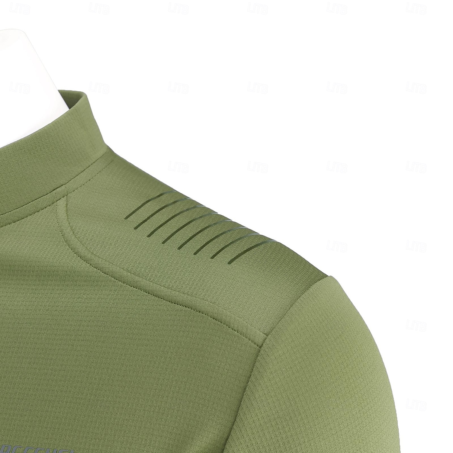 ARESFUEL Herren Radtrikot Langarm Herbst Fahhrad Oberteil mit 3 Gesäßtaschen Mountainbike MTB Schnelltrocknend Atmungsaktivität Schweißableitend Schwarz Gelb Grün Spandex Sport Bekleidung 2025 - $35.19 –P5