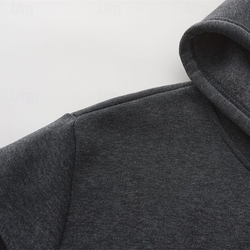 Per uomo Felpa con cappuccio Felpa con cappuccio a zip intera Rosso e nero Nero Rosso Grigio chiaro Grigio scuro Con Cappuccio Blocco di colori Patchwork Sport & Outdoor Quotidiano Ferie Poliestere del 2025 a $23.99 –P11