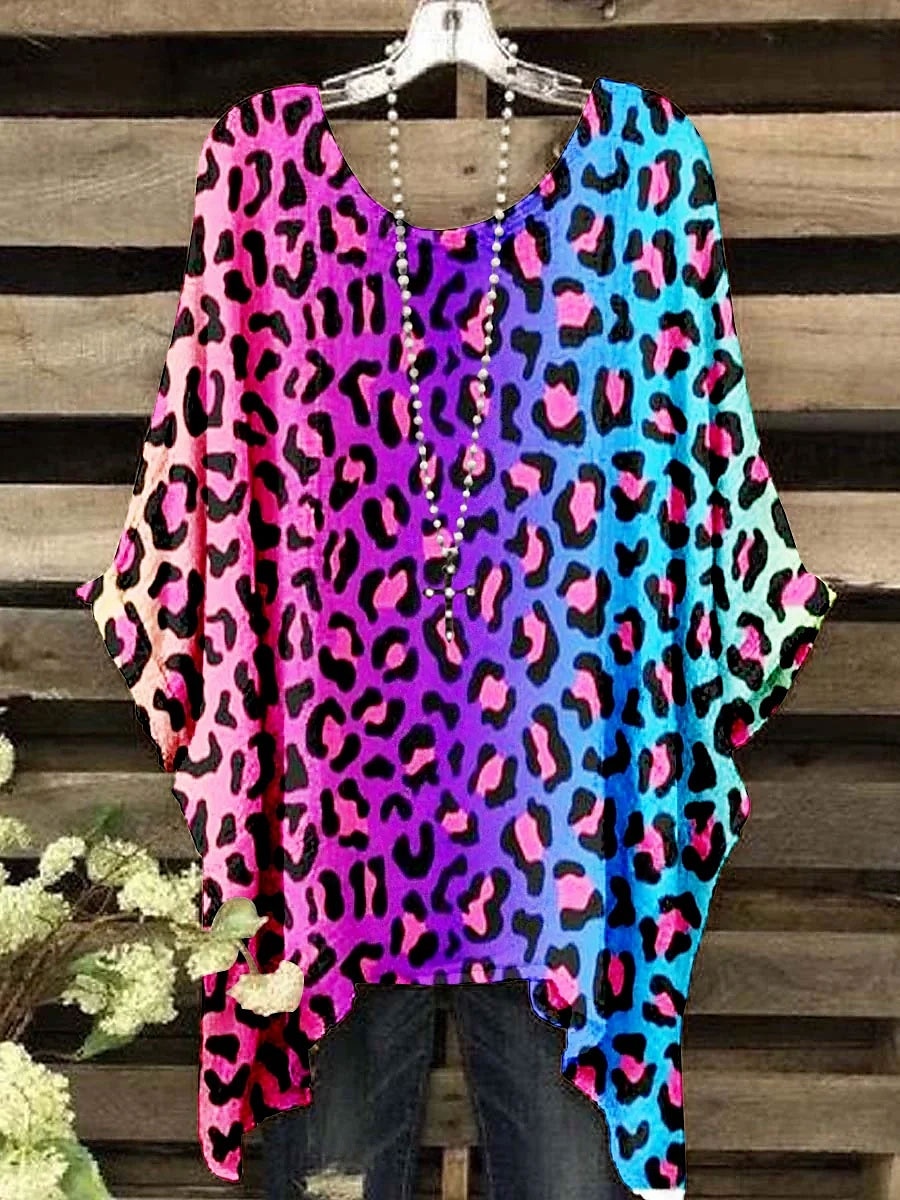 Damen Boho-Hemd Blumen Grafik Geometrisch Elegant Bohemien Aktiv Kurzarm Fledermaus Ärmel Rundhalsausschnitt Normale Oberteile Täglich Ferien Strandbekleidung Druck Weiß Gelb Rote Blau Purpur Sommer 2025 - $22.99 –P5