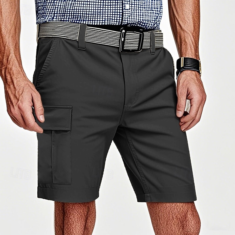 Per uomo Pantaloncini Tattici Pantaloncini cargo Shorts Pantaloncini Estivi Elastico in vita Multi-tasche Tasca con Patta Semplice Comodità Indossabile Lunghezza al ginocchio All'aperto Sport del 2025 a $28.99 –P6