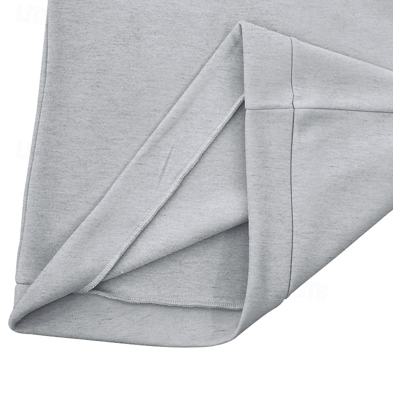 Hombre Sudadera Sudadera con un cuarto de cremallera Albaricoque Negro Blanco Vino Rojo Media cremallera Plano Deporte Diario Festivos Poliéster Ropa de calle Básico Casual Primavera Otoño Ropa 2025 - $21.99 –P6