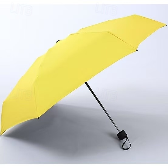 Compact Travel Umbrella, Windproof 5-Layer Frame, Quick-Dry Lightweight Folding Umbrella with Gift Box, Portable All-Weather Protection, Fits Bag and Purse 2025 - $18.99 –P4