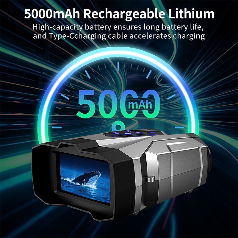 buiten 4k 16x zoom burst infrarood hd foto video vogelkijker verrekijker grensoverschrijdende verrekijker nachtzicht 2026 - $104.99 –P7