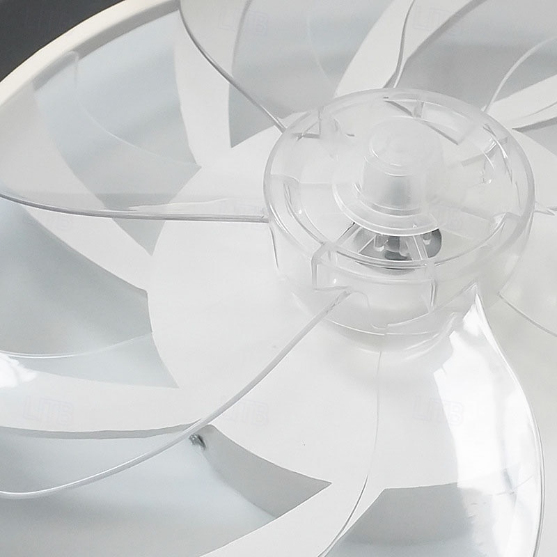 Led Ultra-Thin Ceiling Lamps Fan With Light Modern Living Room Lights Bedroom Lamp With Remote Control 2025 - SGD S$334.34 –P8