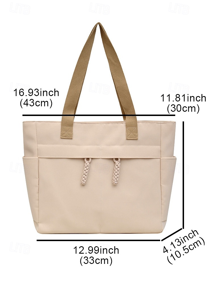 Borse a Mano Donna Borse Tote Shopper Borse Spalla Borsa a tracolla in tela Borsa a mano casual borsa a tracolla for le donne Borsa giornaliera Pocket multi-funzione for il lavoro di