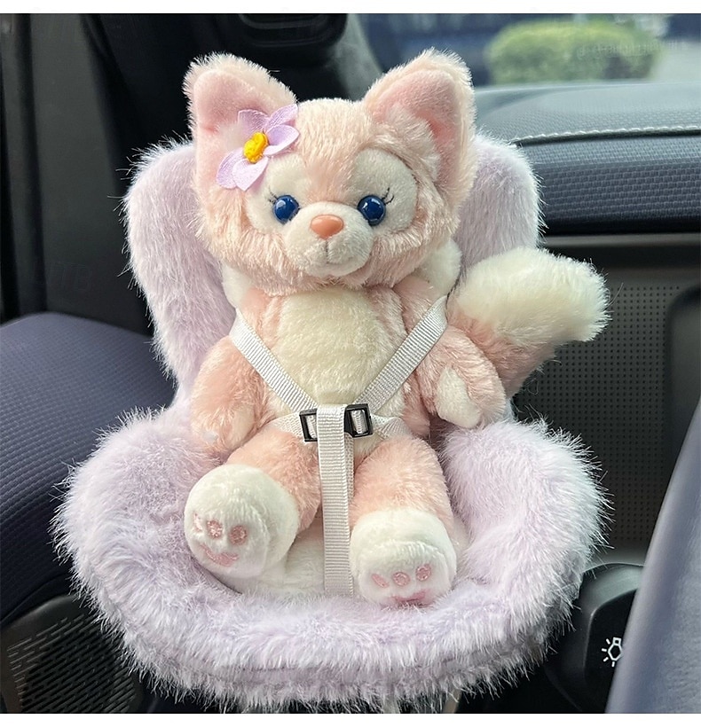 Doll Car Seat for 17cm Dolls with Air Vent Clip and Desktop Stand Cute and Functional Car Ornament for Blind Box Doll Fans 2025 - $30.99 –P2