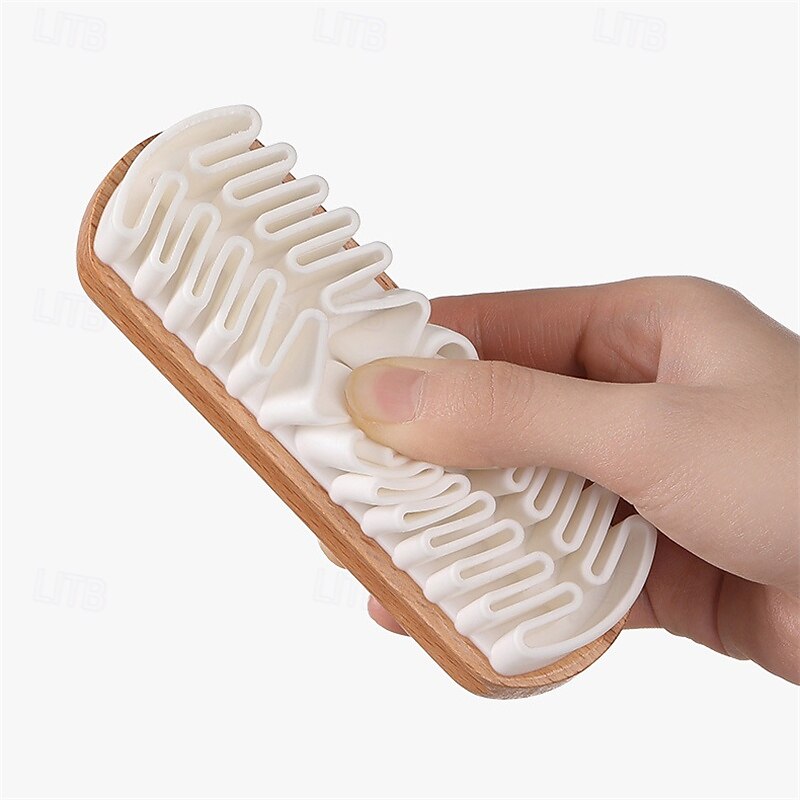 Brosse de nettoyage en daim pour chaussures et bottes, outil de nettoyage en cuir nubuck avec gomme, brosse à chaussures pour daim, rafraîchisseur de sac et de chaussures de 2025 ? $3.99 –P3