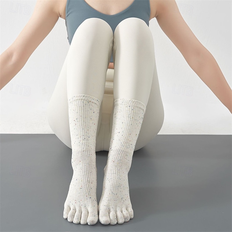 Women Non-slip Dispensing Five Toes anti-odorant anti-friction Sweat-absorbent Floor Socks For Pilates Dance 2026 - $6.49 –P9