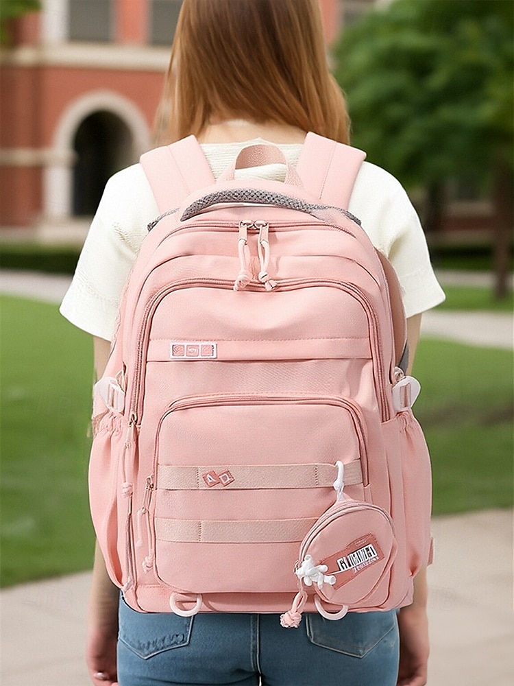 Unisex waterproof school bag, Large capacity multi-compartment school bag, Cute design, Lightweight student school bag, Suitable for middle school and daily use 2026 - $34.99 –P3
