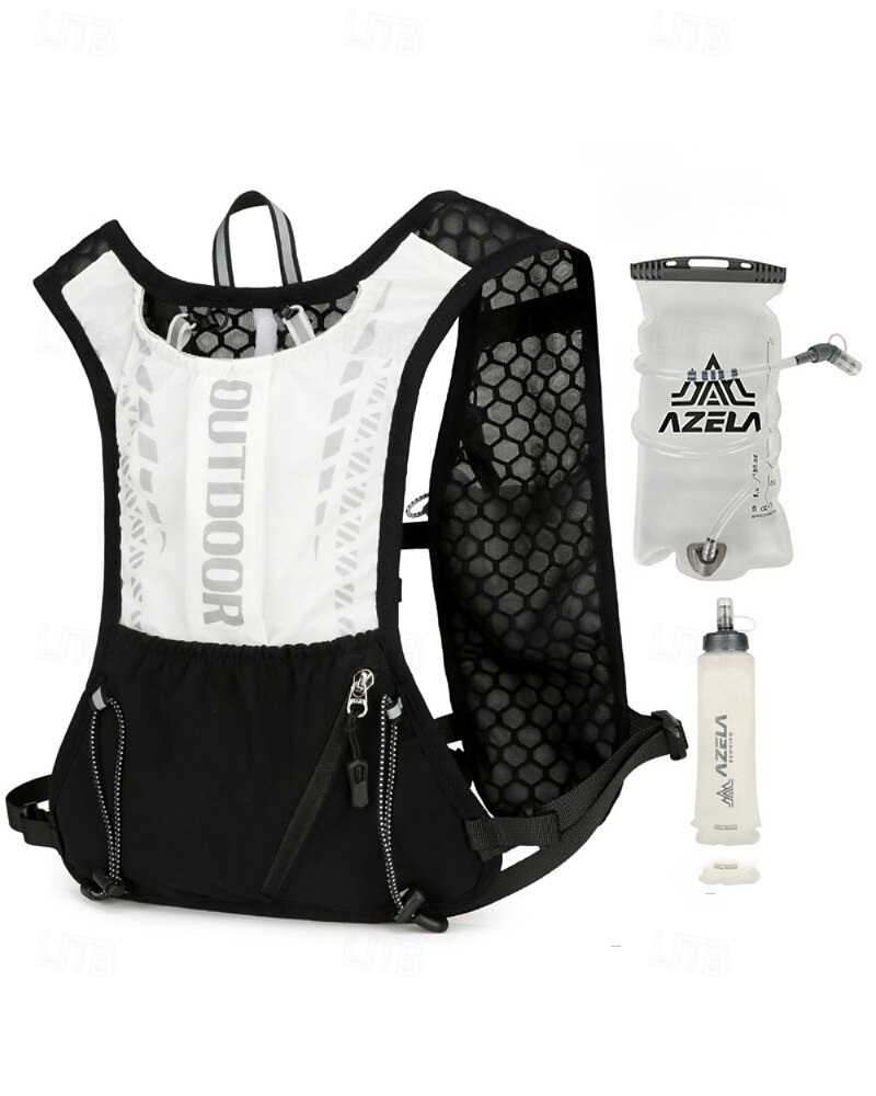 Hardloopvest Waterpakket Hydratatievest Armverwarmers waterdicht Sneldrogend Lichtgewicht Polyester voor marathonloop Wandelen Joggen 2025 - $20.99 –P1