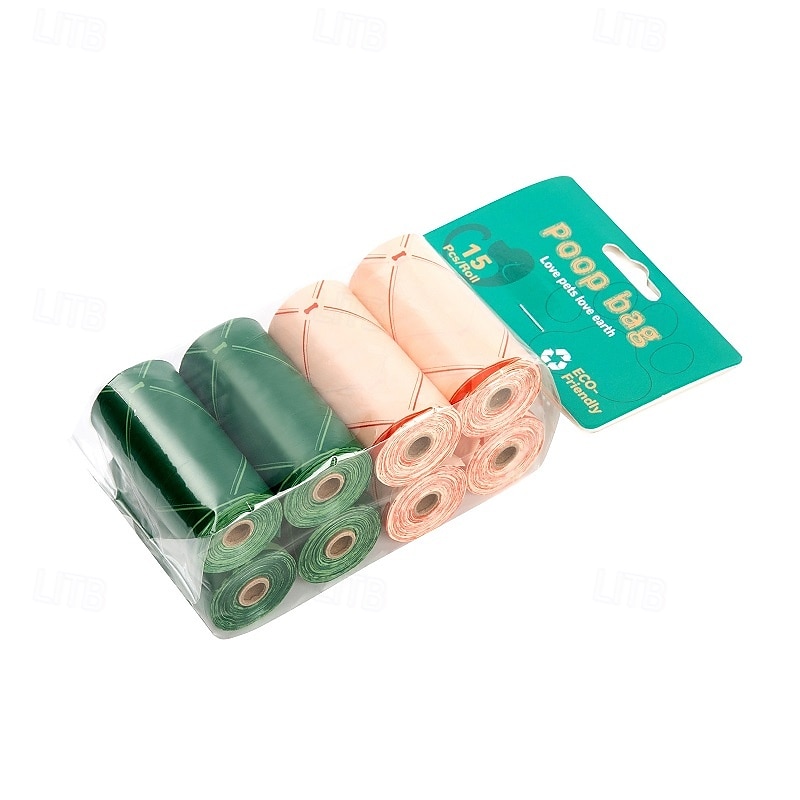 New Environmentally Friendly Recyclable Dog Poop Bag Portable Storage Bag With Hands-Free Clip Pet Waste Bag 36 Rolls 2025 - $50.99 –P8