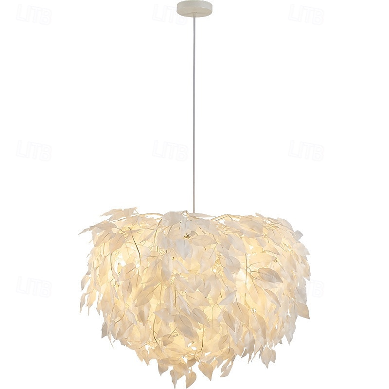 Luminária pendente moderna, pequena e requintada, com 4 luzes, altura ajustável, luminária pendente de ferro com tecido, lustre minimalista, adequada para quarto, sala de estar, corredores de 2025 por $279.99 –P6