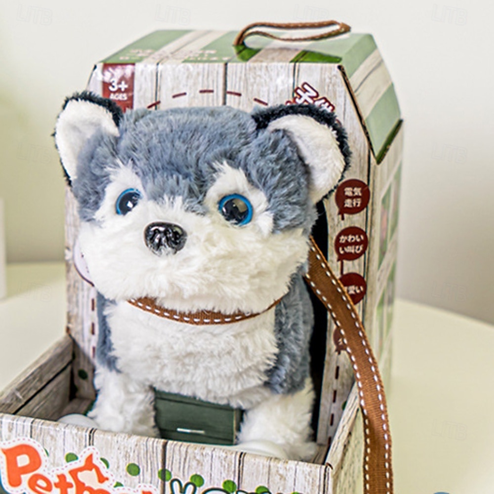 Cane robot, il mio cucciolo robot realistico, giocattolo interattivo per cuccioli che cammina, abbaia, coda di peluche, cane da compagnia per bambini &Giocattolo robotico realistico per adulti che si del 2025 a $23.99 –P16