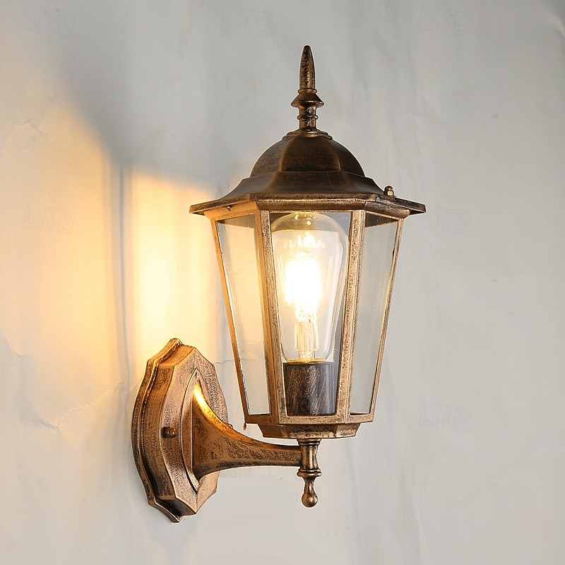 Outdoor Light Fixtures Wall Mount Aluminium Waterproof Exterior Wall Lantern, Anti-Rust Outside Black Wall Sconce Porch Lights for House Garage, Doorway 85-265V 2026 - $167.99 –P5