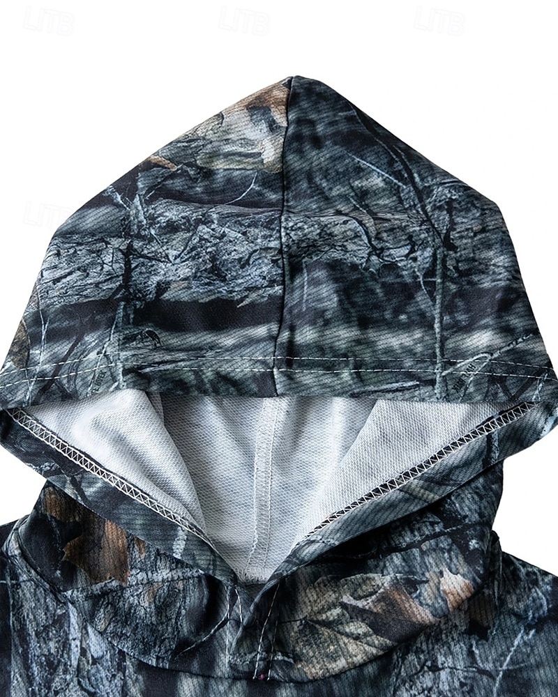 Pojkar 3D Träd Huvtröja Långärmad Vår Höst Mode Streetwear Barn 4-12 år Huva Utomhus Ledigt Dagligen Normal 2025 - $18.99 –P3