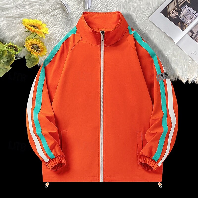 Homme Veste d'extérieur Veste de randonnée Imperméable Extérieur Imperméable Coupe-vent Tenues de randonnée Vêtements de randonnée Printemps Automne Top Camping / Randonnée / Spéléologie Course Noir de 2026 ? $18.49 –P3