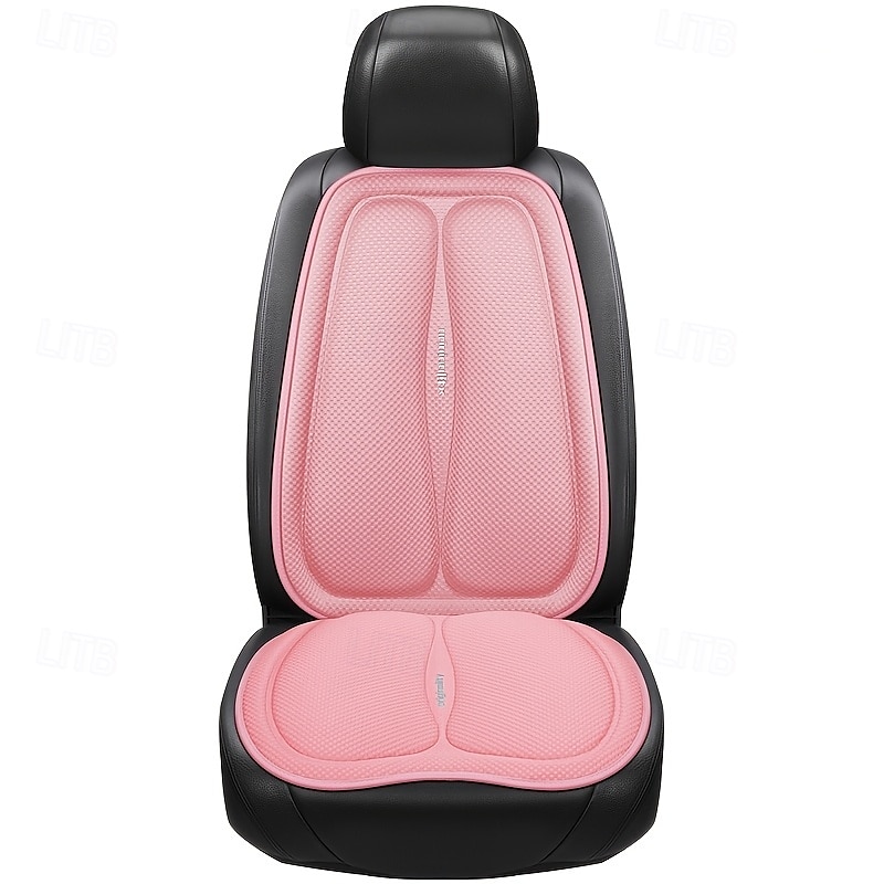Cuscino universale per sedile auto quadrato, cuscino per schienale, cuscino per sedile auto per quattro stagioni, comodo, antistress, morbido e traspirante, cuscino universale per sedile auto, facile del 2025 a $35.99 –P6