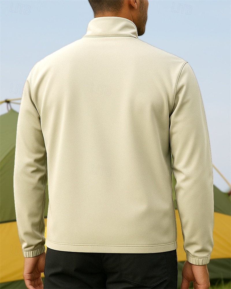 Муж. Куртка для туризма и прогулок Спортивная куртка Дождевик На открытом воздухе Водонепроницаемость Легкость Дышащий Походная одежда Походная одежда Весна Осень Жакет Теннис Гольф Бег Сплошной цвет 2025 - $29.99 –P2