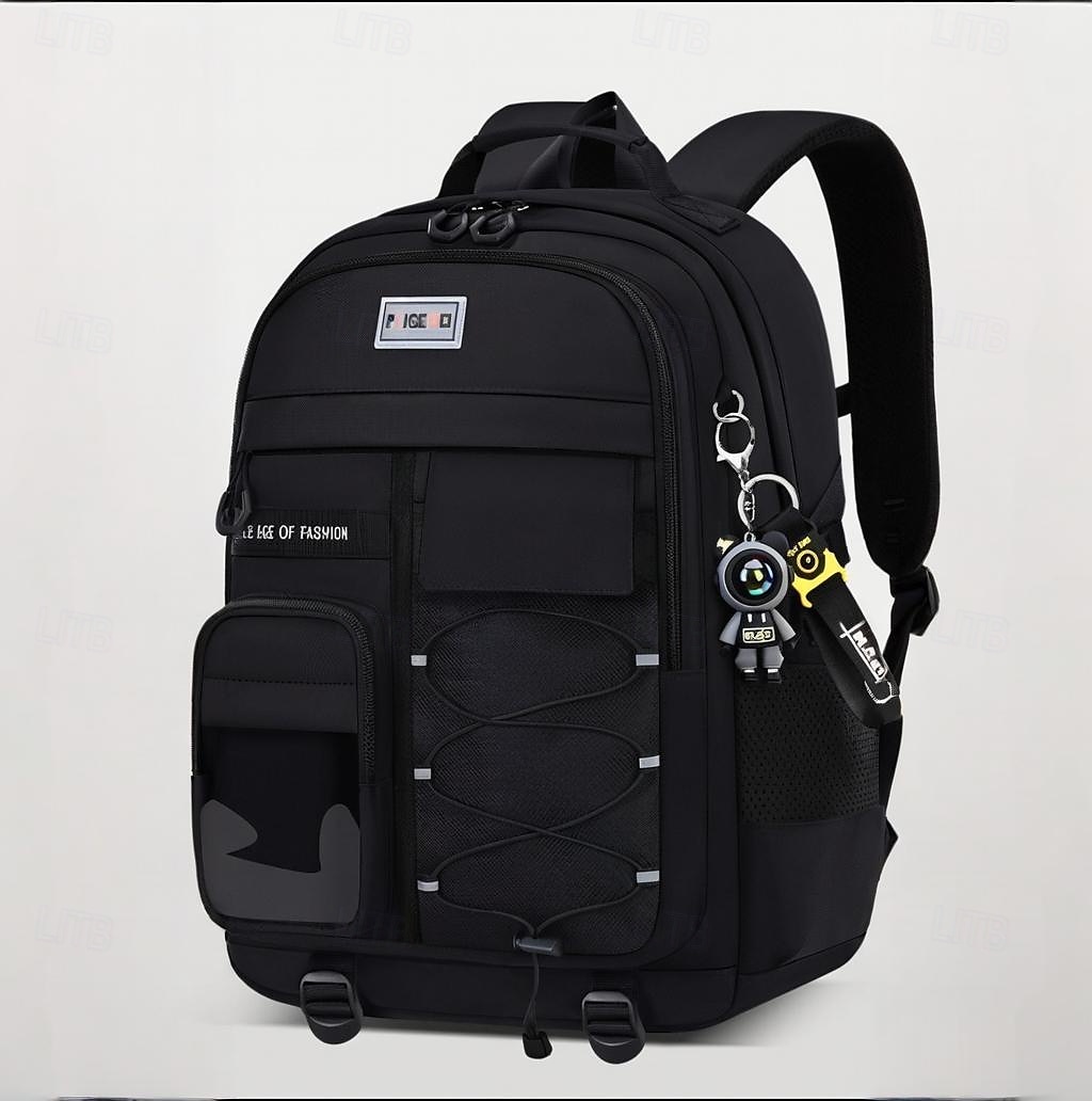 Sac à dos blanc grande capacité pour femme – Sac d'école et de voyage à panneaux en maille multi-poches pour adolescentes et étudiantes de 2025 ? $34.99 –P4