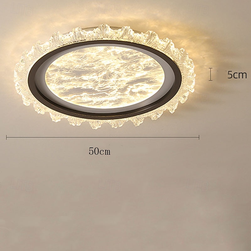 Ny italiensk luksuriøs minimalistisk taklampe, eksklusiv moderne for soverom/balkong/korridor 2025 - $231.79 –P4
