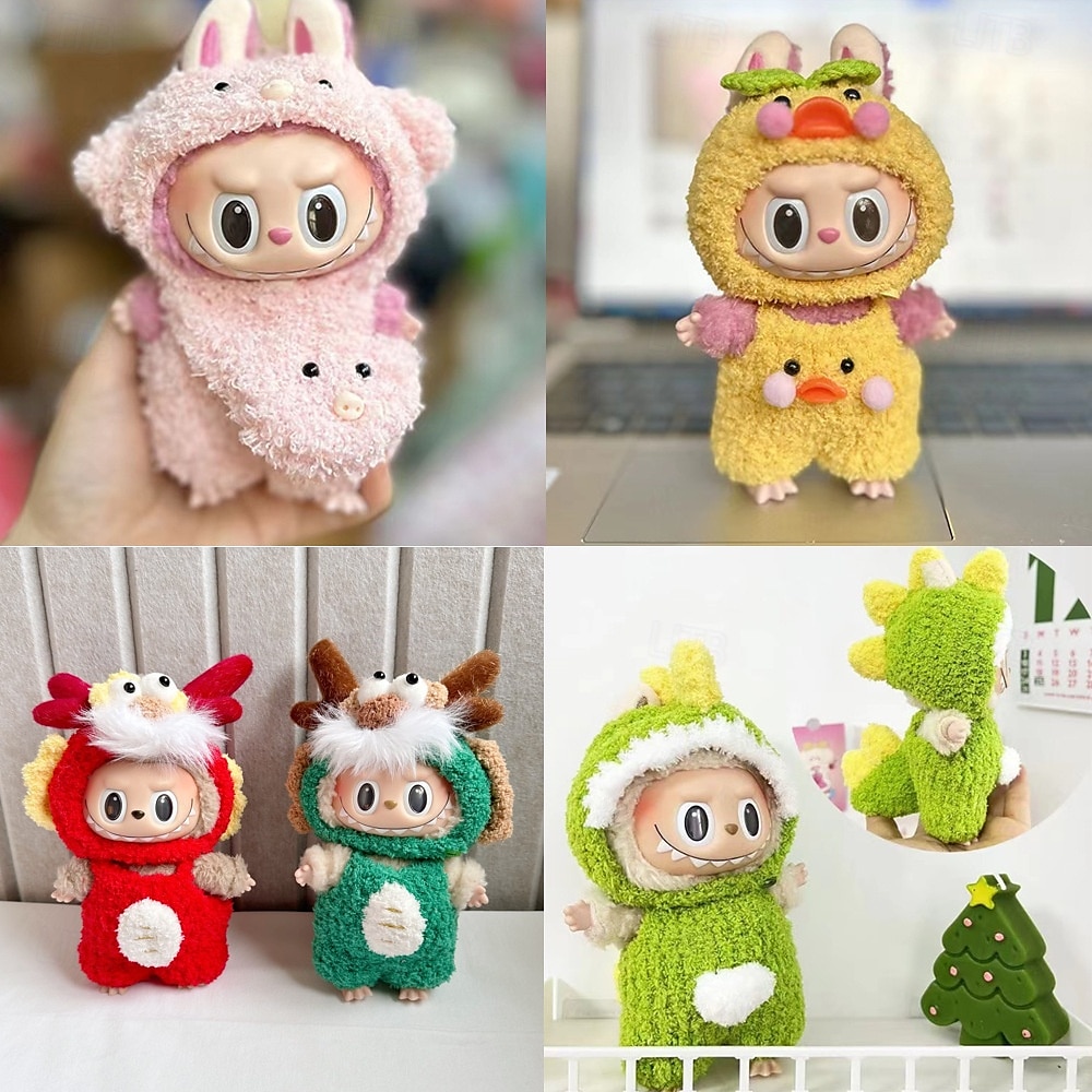 Outfit ForLabubu abbigliamento da dinosauro per bambola ForLabubu accessori adorabili (Nessuna bambola) del 2025 a $20.99 –P2