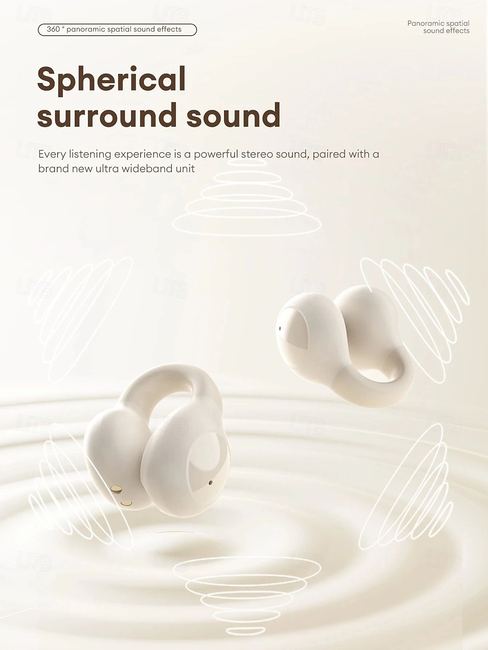 Origina Lenovo LP25 Bluetooth V5.4 Earphones Multi-function Ear-clip Design Headphones Fast Charging with Type-C Port Earbuds 2025 - $27.99 –P8