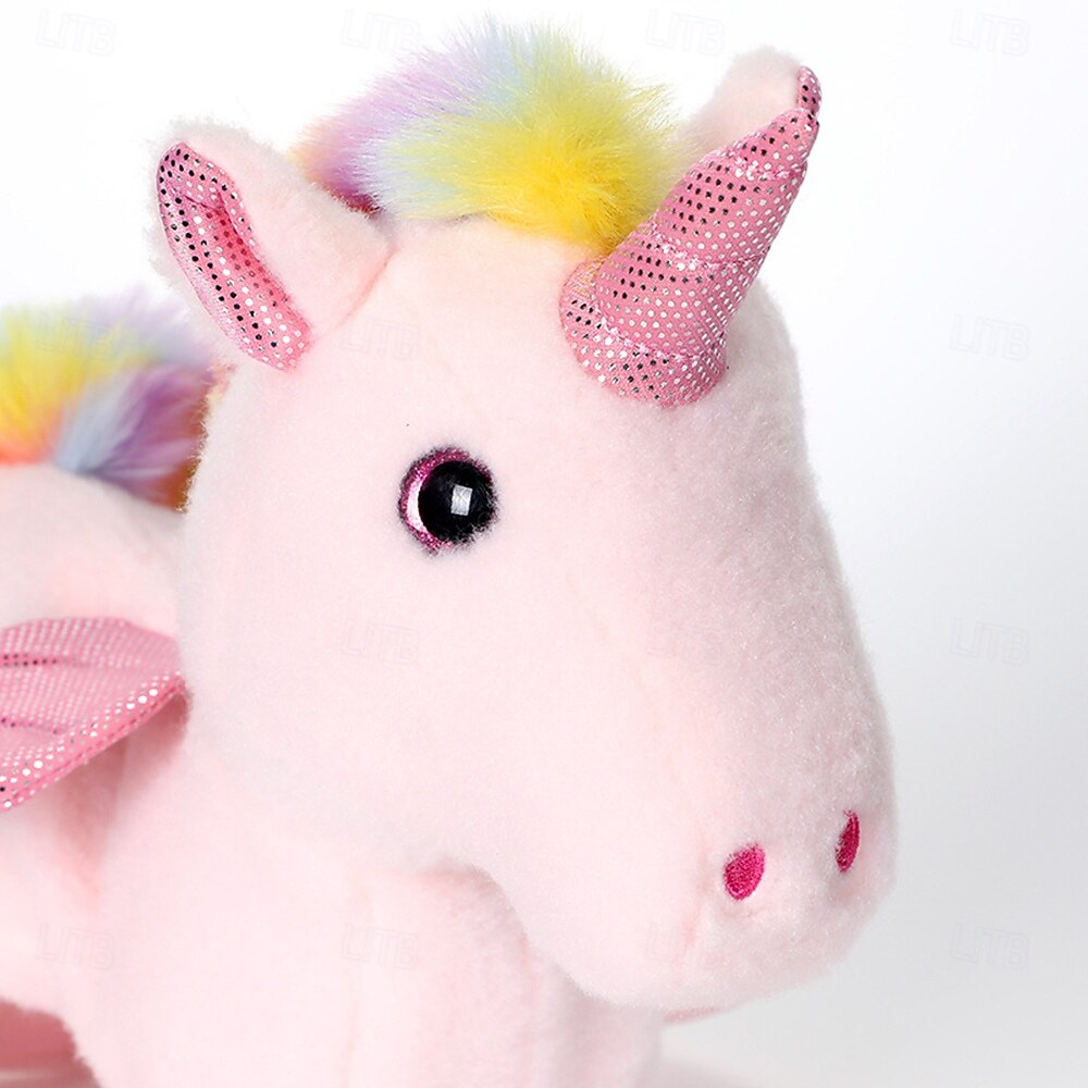 Remote Control Robot Unicorn Electronic Plush Unicorn Toy Interactive Toys Walks Singing Stuffed Animal Gift for Girl and Boy Age 3-6 Year Old 2025 - $42.99 –P5