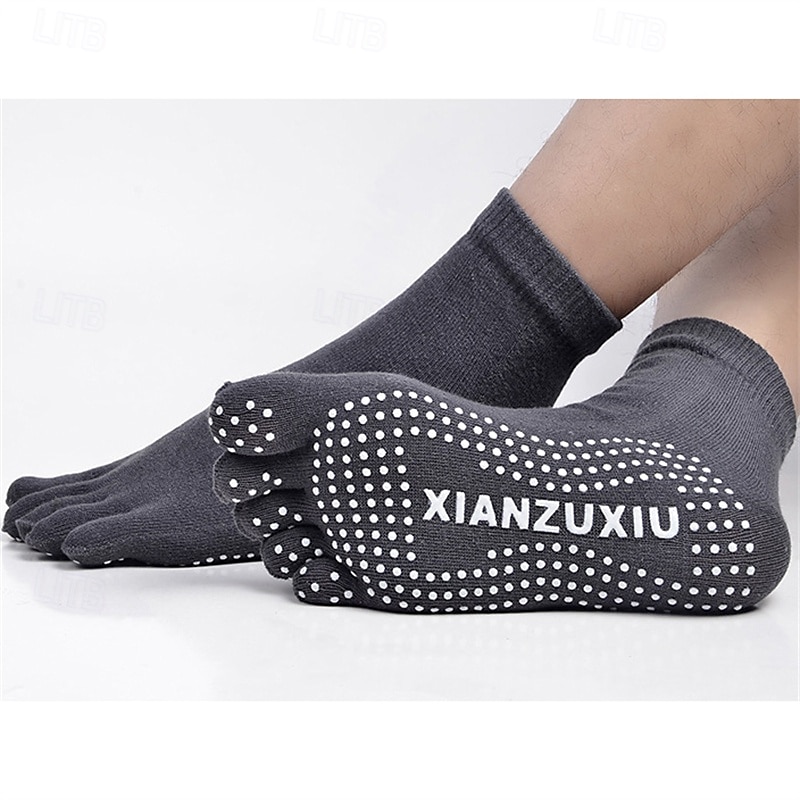 Men Floor Socks Non-slip Dispensing anti-odorant anti-friction Sweat-absorbent For Pilates Dance Fitness 2025 - $5.49 –P3