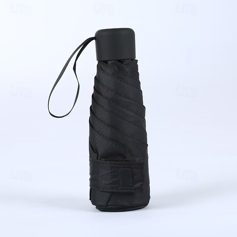 Compact Travel Umbrella, Windproof 5-Layer Frame, Quick-Dry Lightweight Folding Umbrella with Gift Box, Portable All-Weather Protection, Fits Bag and Purse 2025 - $18.99 –P6