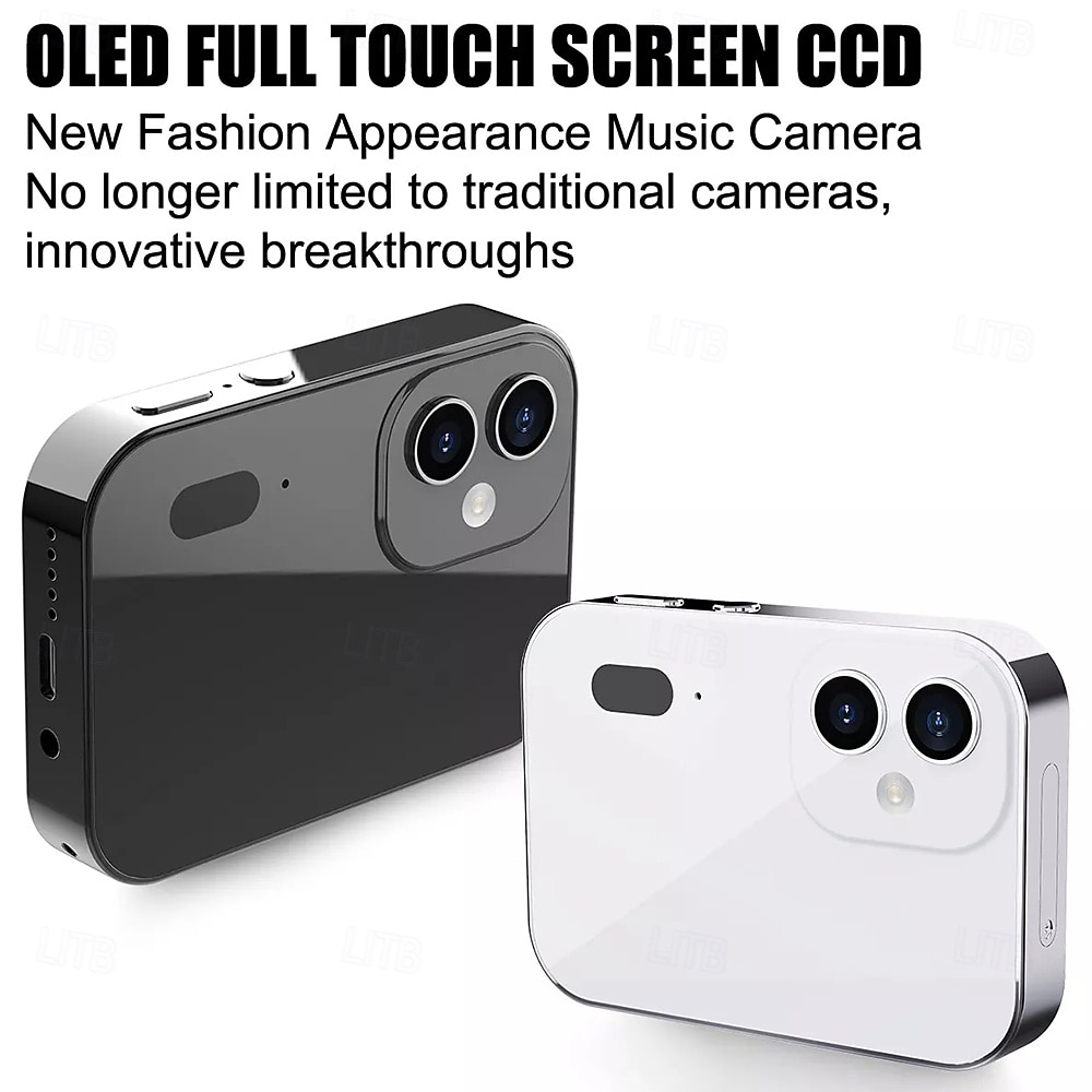 2025年 新しい4Kデジタルカメラ、ナイトビジョン、トリプルレンズ、3インチHD、64MPタッチスクリーン、エンターテイメントデジタルカメラ、OTG伝送、3600mAh  コレクション – $104.99 –P7