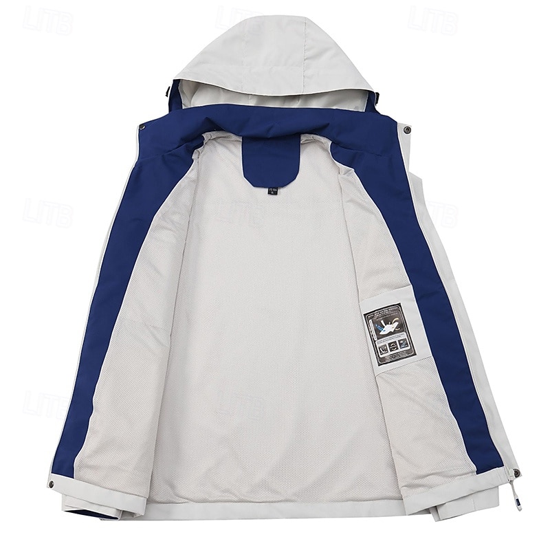 MaNMaNing Giacca Antivento Con Cappuccio, Impermeabile Lungo Cappotto Uomo Elegante Cappotti Lunghi Uomo Giacche Eleganti Giubbotto Invernale Giaccone Marinaio Navy Maglione Cashmere