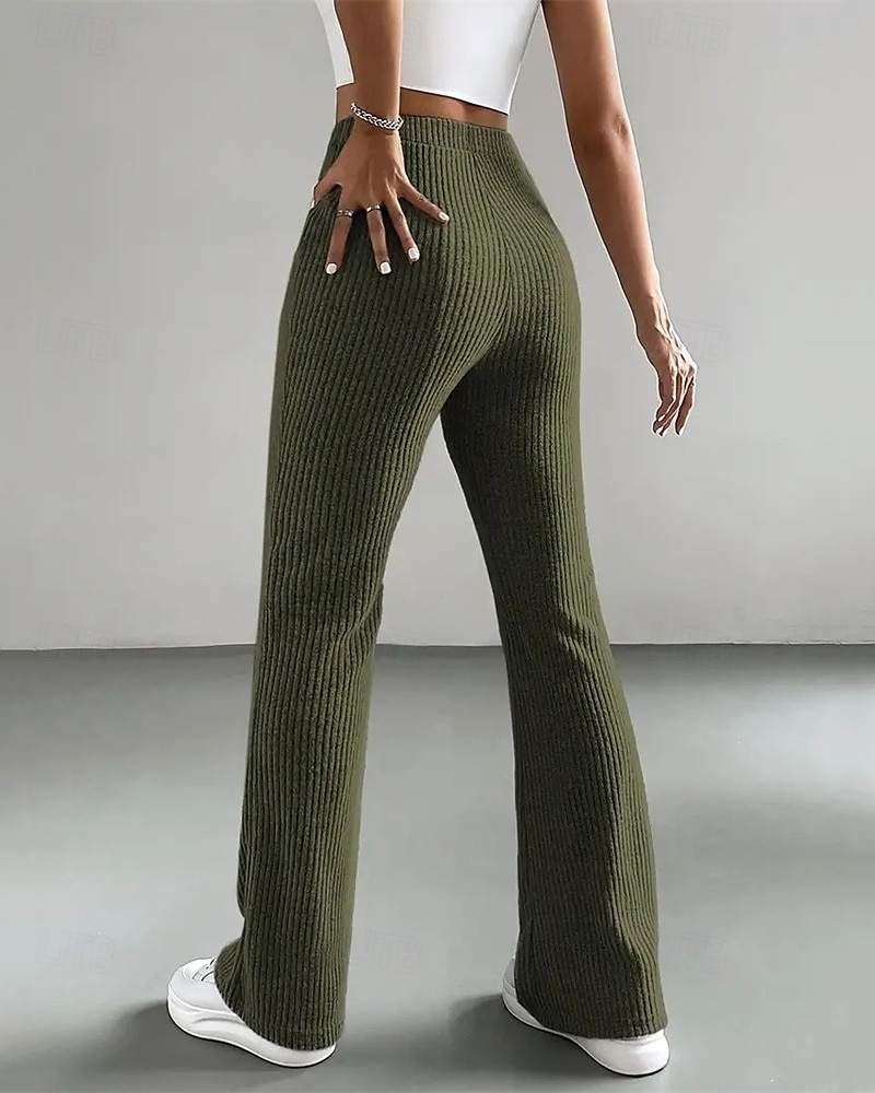 Pentru femei Pantaloni Jambiere Colanți confortabili Casual A face exerciții fizice Lungime totală Talie Înaltă Simplu Talie elastică Respirabilitate Respirabil Strech Vacanță Stradă Purtare Zilnică 2025 - $13.99 –P10