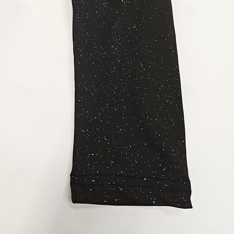 Damen Langes Kleid Maxikleid Abschlussballkleid Partykleid Mode Party Besonderer Anlass Abendgesellschaft Normale Passform Einfach Langarm Kalter Schulter-Ausschnitt Schwarz Purpur Braun Herbst 2025 - $25.99 –P18