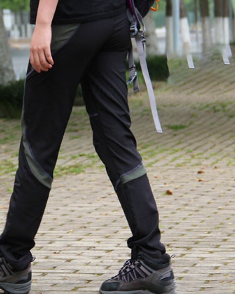 Муж. Штаны для туризма и прогулок походные брюки Пэчворк Осень На открытом воздухе Стандартный Водонепроницаемость Быстровысыхающий Легкость Эластичный Нижняя часть Эластичная талия Карман на молнии 2026 - $25.99 –P5