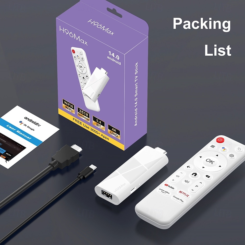 2025 новый h96 max rk3518 dongle mini tv stick android 14 smart tv box android14 2gb 16gb 8gb wifi6 bt 4k hd google voice media playerс голосовым гироскопом пульт дистанционного управления 2025 - $33.99 –P11