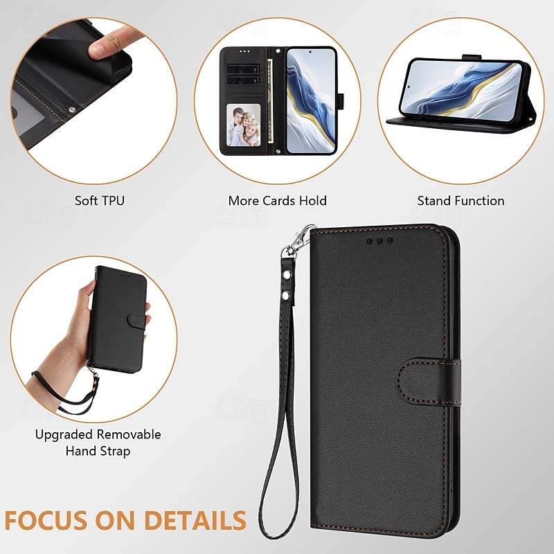 telefoon hoesje Voor Samsung Galaxy S25 Ultra S24 Ultra Plus S23 Ultra Plus S22 PlusUltra A55 A35 A25 A15 5G A54 A34 A14 A53 A33 A23 A13 Wallet Card Case met standaard Magnetisch Volledig 2025 - $13.99 –P8